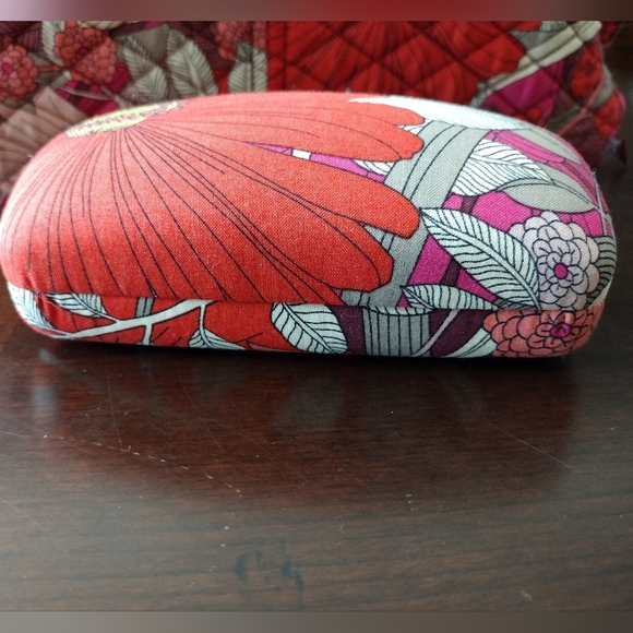 Vera Bradley set of Bohemian Blooms satchel and glasses case Retired Vintage - Picture 8 of 9